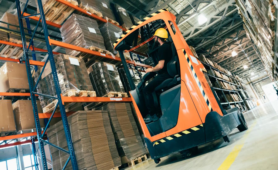 reach truck the perfect companion for moving and storing materials at the warehouse